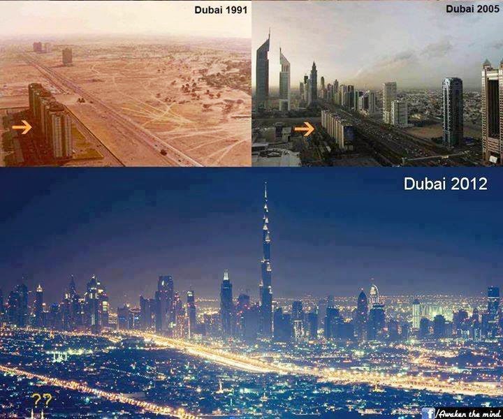 Dubai: Before and After